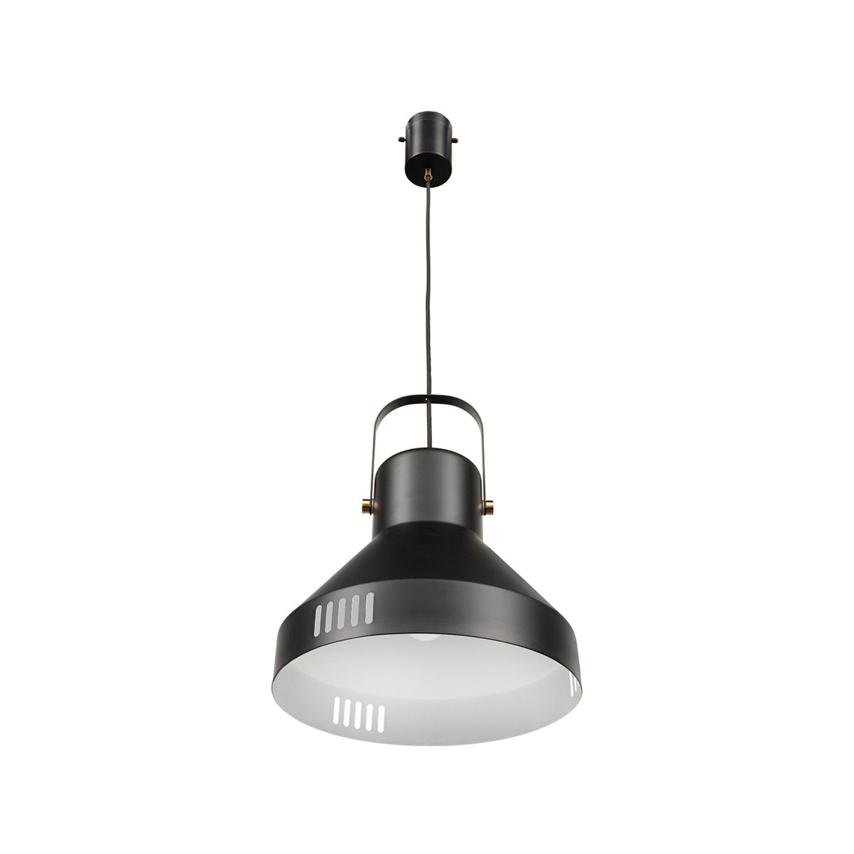 Brilliant Degraves 35cm Matte Black DIY Industrial Pendant Light 42W 21775/06