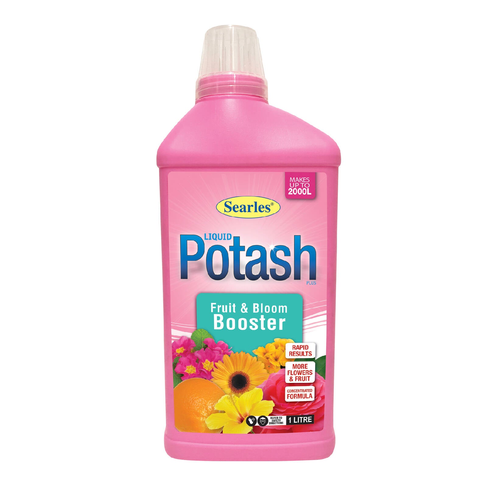 Searles 1L Liquid Potash Fertiliser Supplement, High Potassium, Water Soluble
