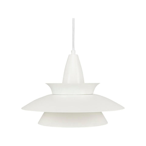 Brilliant 34cm White Matte Atomic DIY Metal Pendant Light - Adjustable Cord - Modern Design - SuperSaverAU - view 1