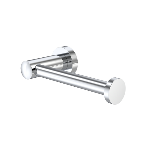 Caroma Chrome Cosmo Toilet Roll Holder - 160mm - Metal - Durable Design - SuperSaverAU - view 1