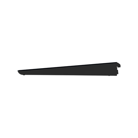 Flexi Storage Home Solutions 360mm Black Double Slot Bracket Steel 40kg