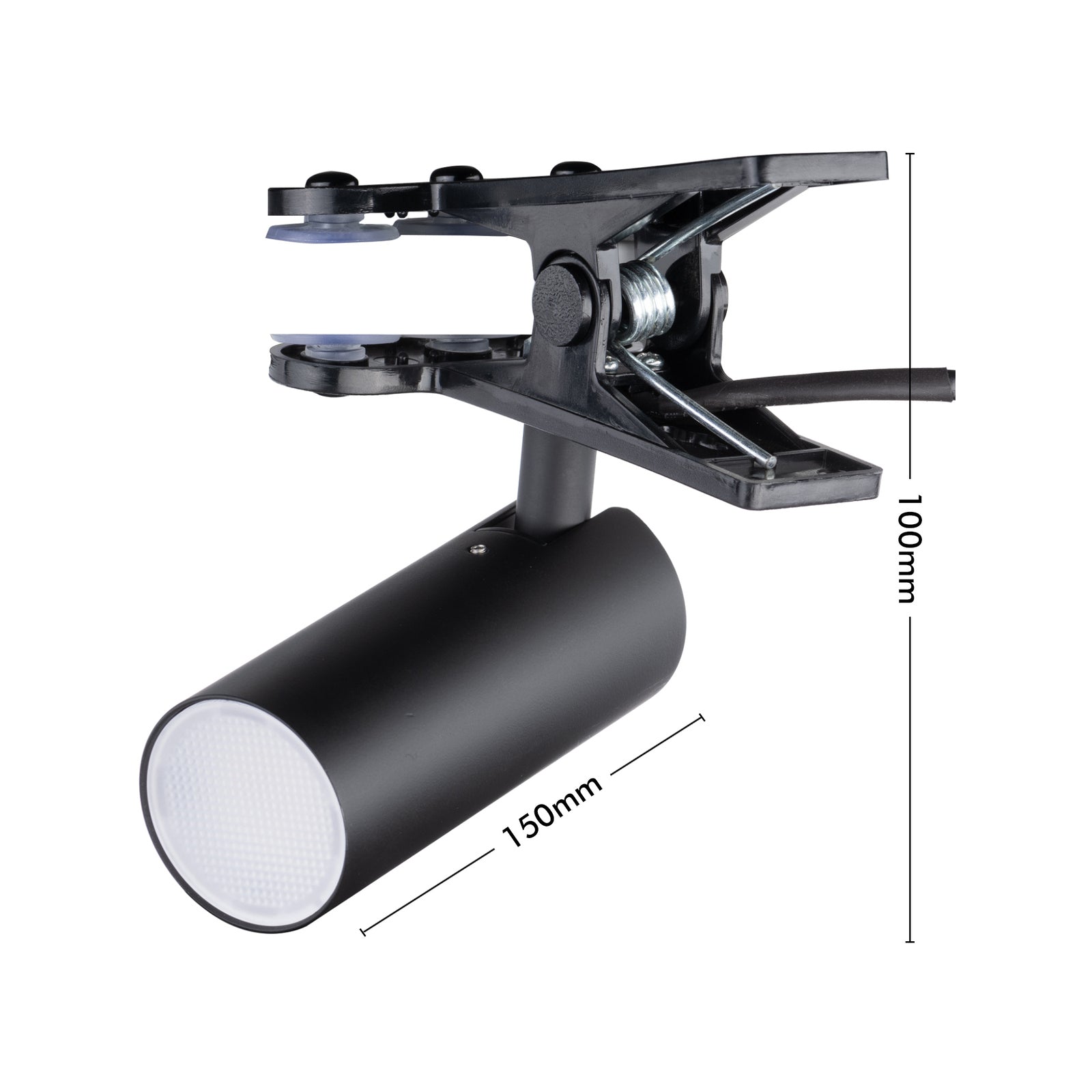 Verve Design Cody 4.5W LED Clip Lamp Black Indoor ATL450BK