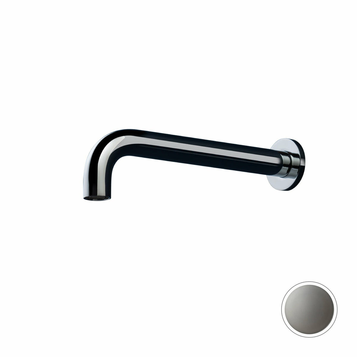 Rogerseller Tonic Wall Basin Spout 230mm - Graphite - 6 Star Water Rating - 3606001905