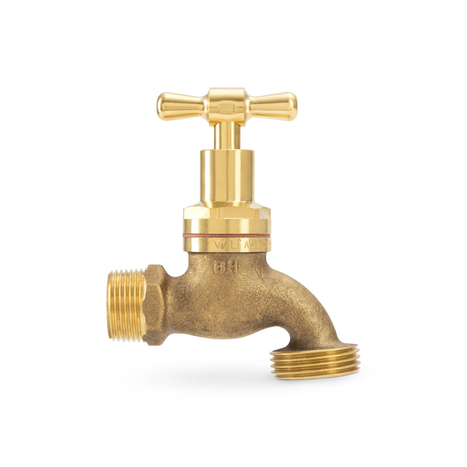 Brasshards 15mm Brass Lead Free 1/4 Turn T-Head MI Hose Tap