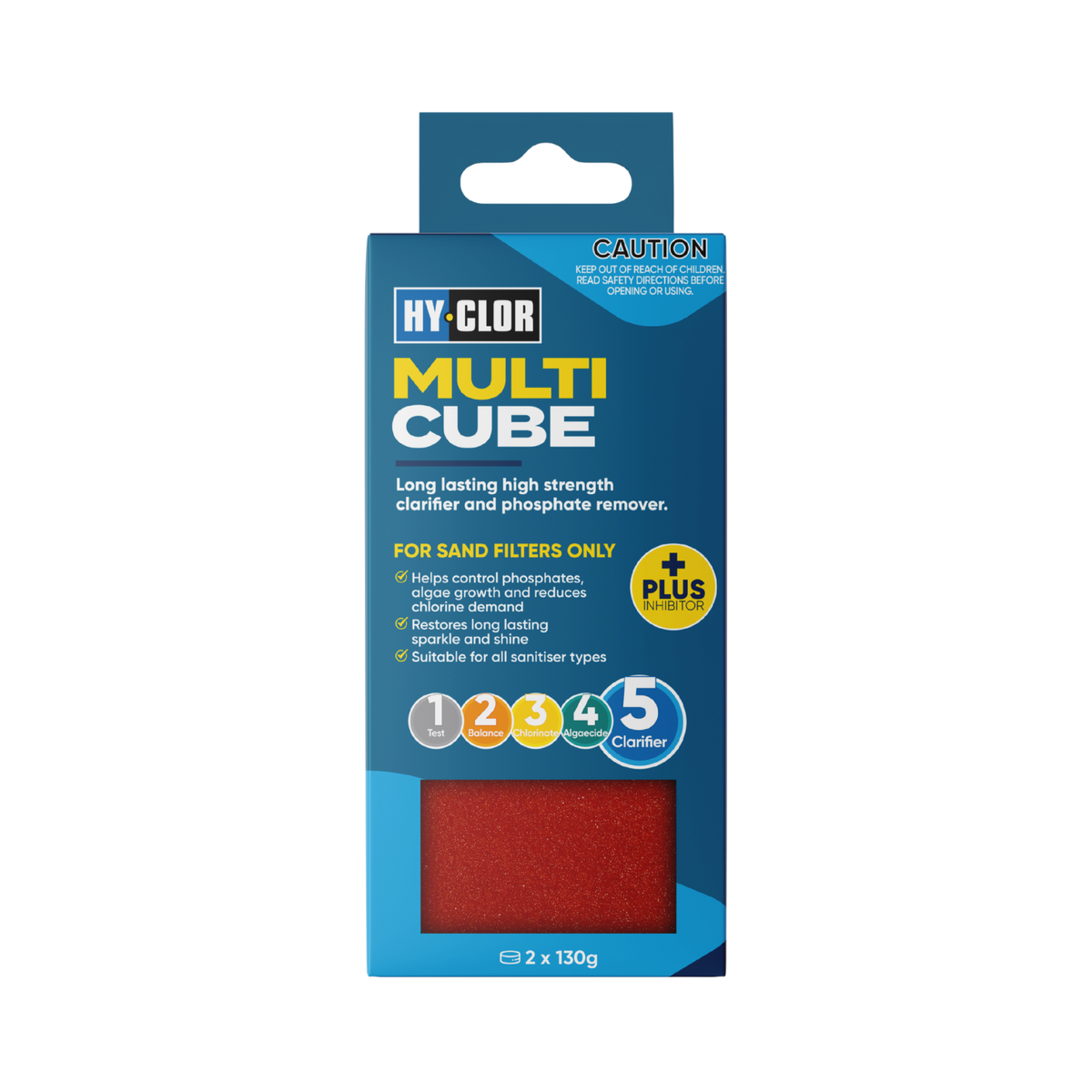 Hy-Clor Multi-Cube Pool Treatment - 2 Pack