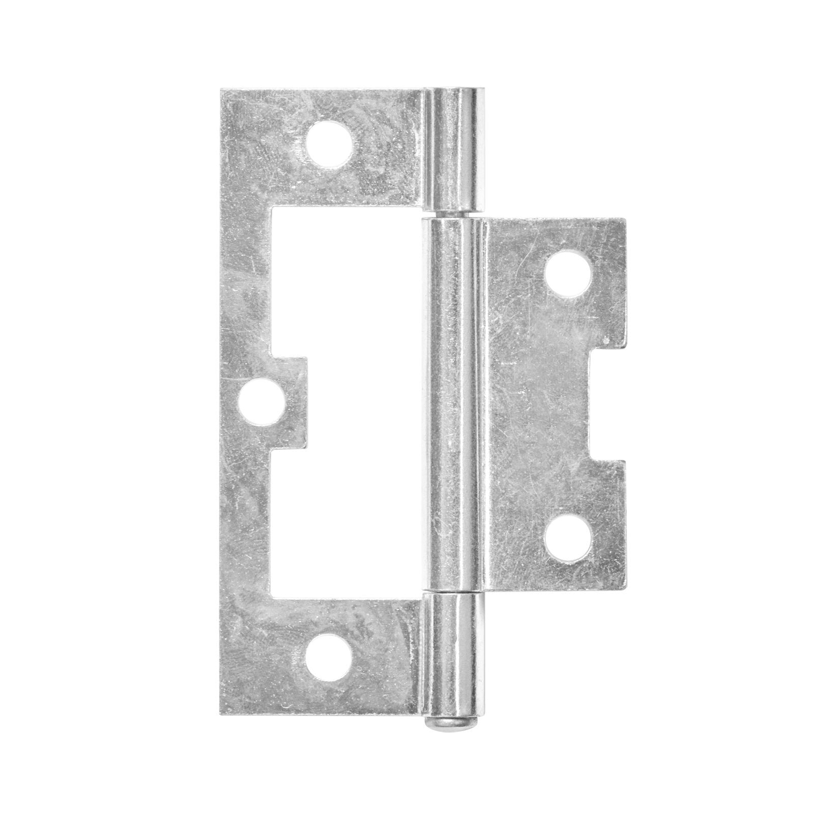 Pinnacle 75mm Zinc Plated Loose Pin Non Mortise Hinge 20 Pack