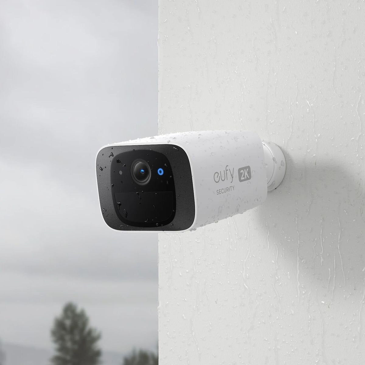 Eufy C210 SoloCam Security Camera 2K - Wire-Free, Human Detection, IP67 Weatherproof, White - T8B00C22