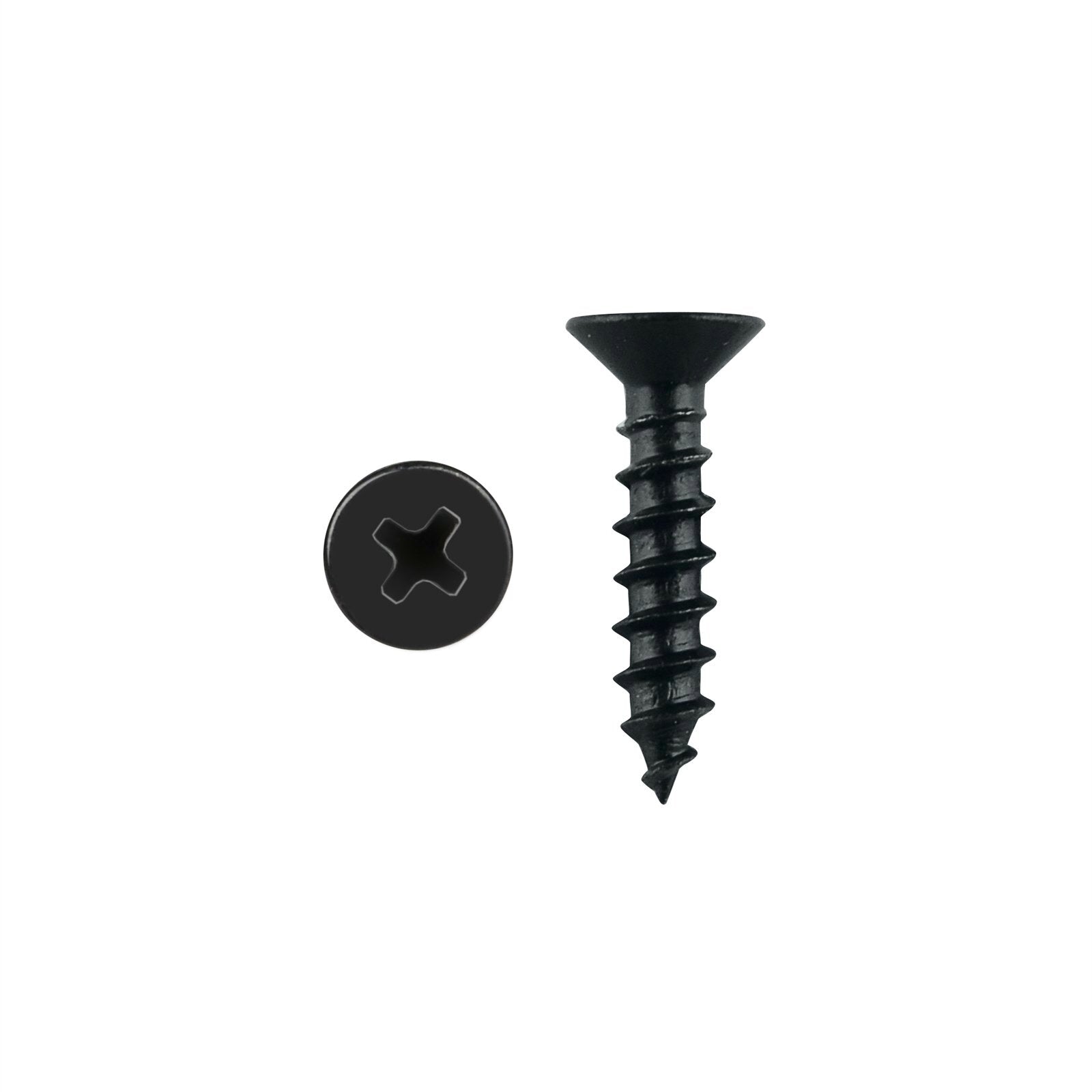Pinnacle 3.5 x 16mm Black Countersunk Timber Screws - 45 Pack
