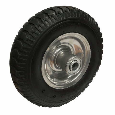 Move It 250 x 4" Pneumatic Wheel, 5/8" Bearing, Offset Steel Hub, 100kg
