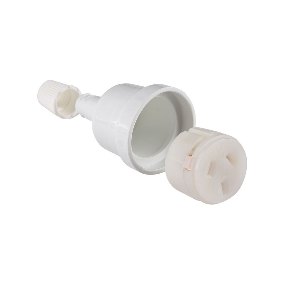 HPM 15A Extension Socket Plug - White - PVC - Safe & Durable - SuperSaverAU - view 2