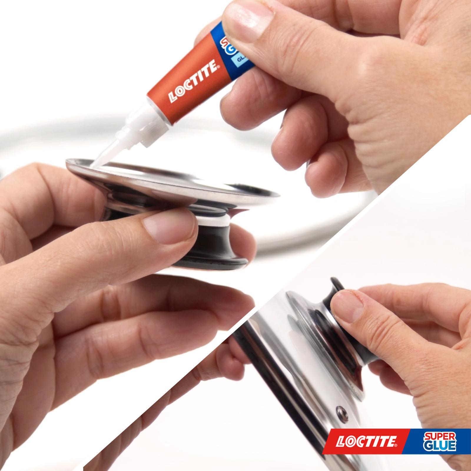 Loctite Glass Glue 3g Cyanoacrylate Adhesive, Dries Clear