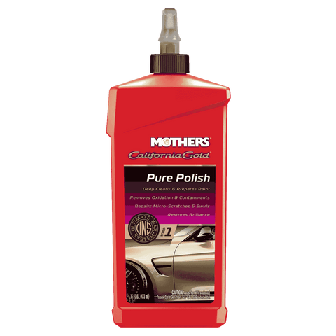 Mothers Pure Polish 473ml Step 1 Automotive Paint Polish