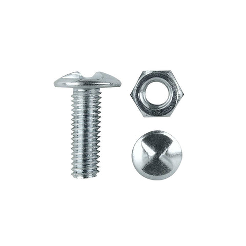 Pinnacle M4 M5 M6 M8 Assorted Anti-Theft Steel Bolts and Nuts 50 Pack