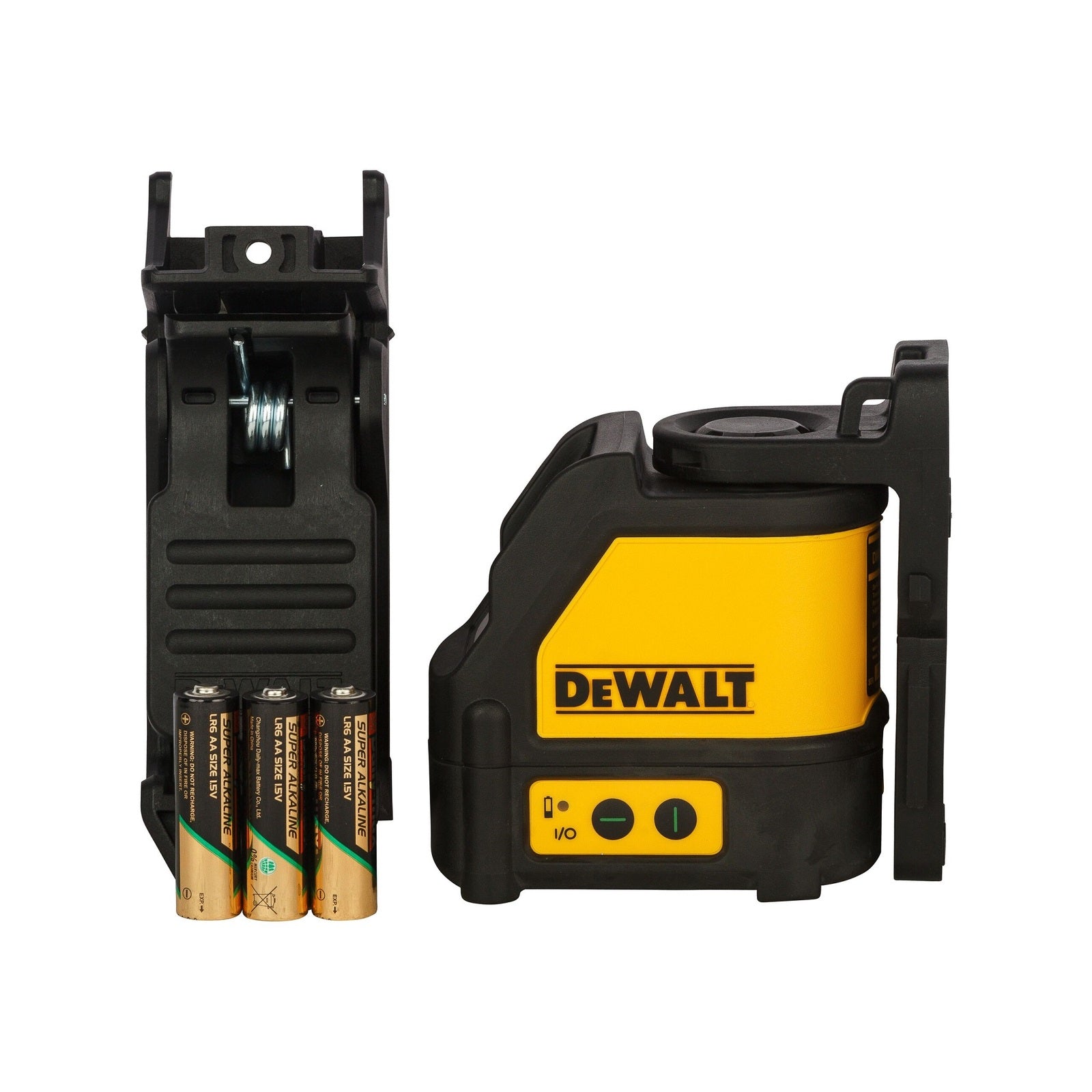DeWALT Green Beam 2 Way Cross Line Laser Level, Waterproof, Indoor & Outdoor, Case Included DW088CG-XJ