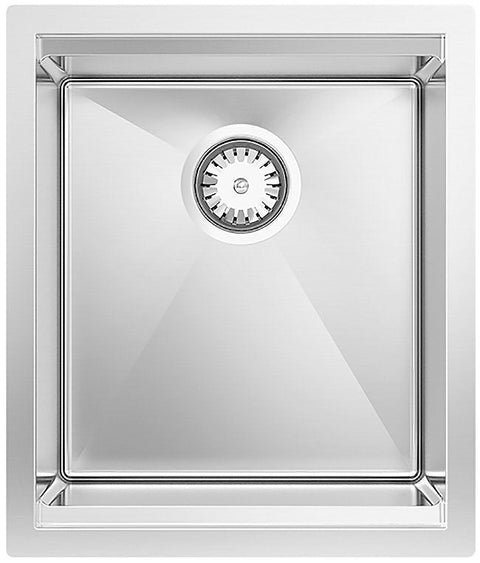 Abey Single Bowl Sink - SUS304 Stainless Steel - Top Mount or Flush Mount - 25 Year Warranty - PZ340