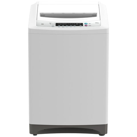 Seiki 12kg Top Load Washing Machine - White, Direct Drive Motor, Auto Load Sensing - SC-1200AU7TLW