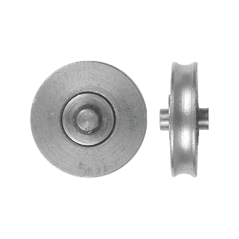Rolltrak 25mm Stainless Steel Concave Roller - Patio Door