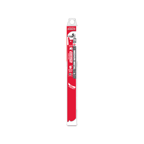Diablo 9 inch Steel Demon Bi-Metal Reciprocating Saw Blades Medium Metal 15 Pack