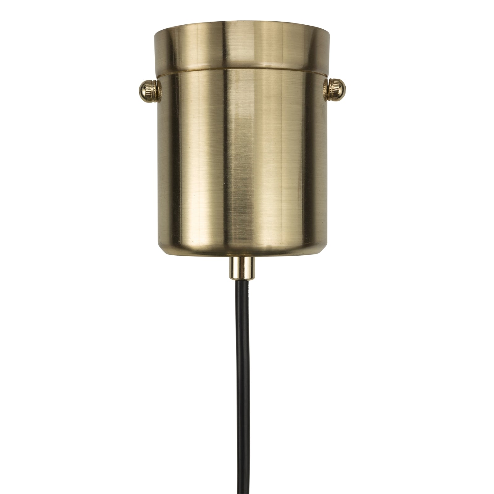 Brilliant Edie 20cm Satin Brass Plug-In Pendant Light 21407/12