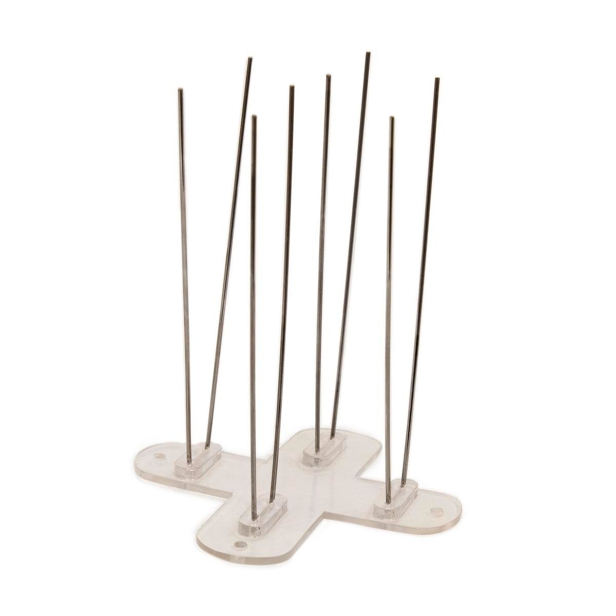 Jack Stainless Steel Outdoor Pest Control Cross Spikes 4 Pack - 90mm - SuperSaverAU - view 1