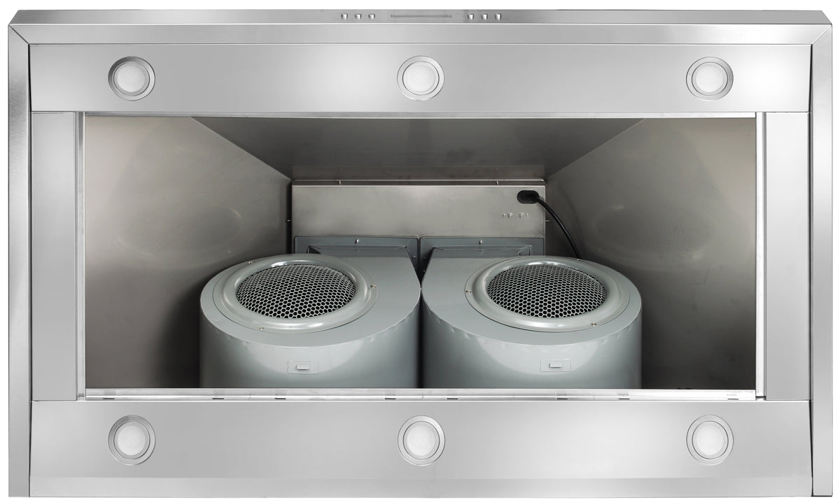 Artusi 120cm Canopy Outdoor BBQ Rangehood - Twin Motor, Stainless Steel, 2000m³/h - ACH12BBQ