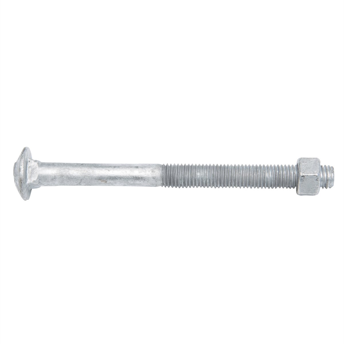 Zenith M12 x 150mm Hot Dip Galvanised Cup Head Bolts & Nuts - 4.6 Grade, 12 Pack