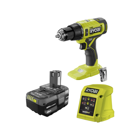 Ryobi 18V ONE+ Hammer Drill All Rounder Kit - 4.0Ah Battery - 13mm Chuck - LED Light - SuperSaverAU - view 1
