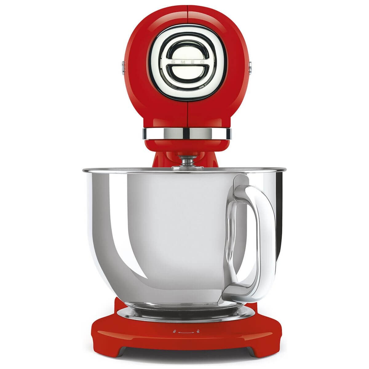 Smeg 50's Style Stand Mixer 4.8L - 1000W, Red, Planetary Mixing, 10 Adjustable Speeds - SMF05RDAU