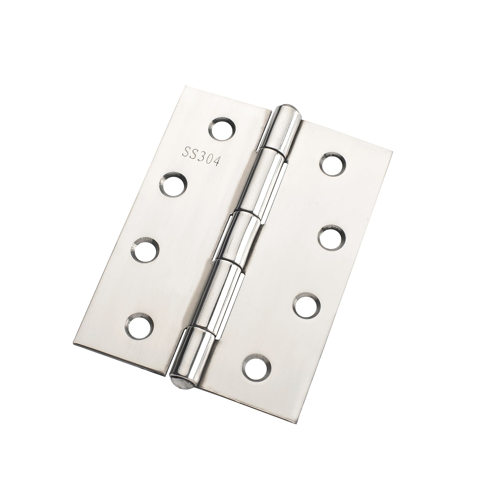 Lane 100 x 75 x 1.6mm Polished Stainless Steel Fixed Pin Butt Hinge - Indoor/Outdoor