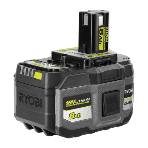 Ryobi 18V ONE+ 8.0Ah HP Lithium Battery RB1880T with IntelliCell Technology