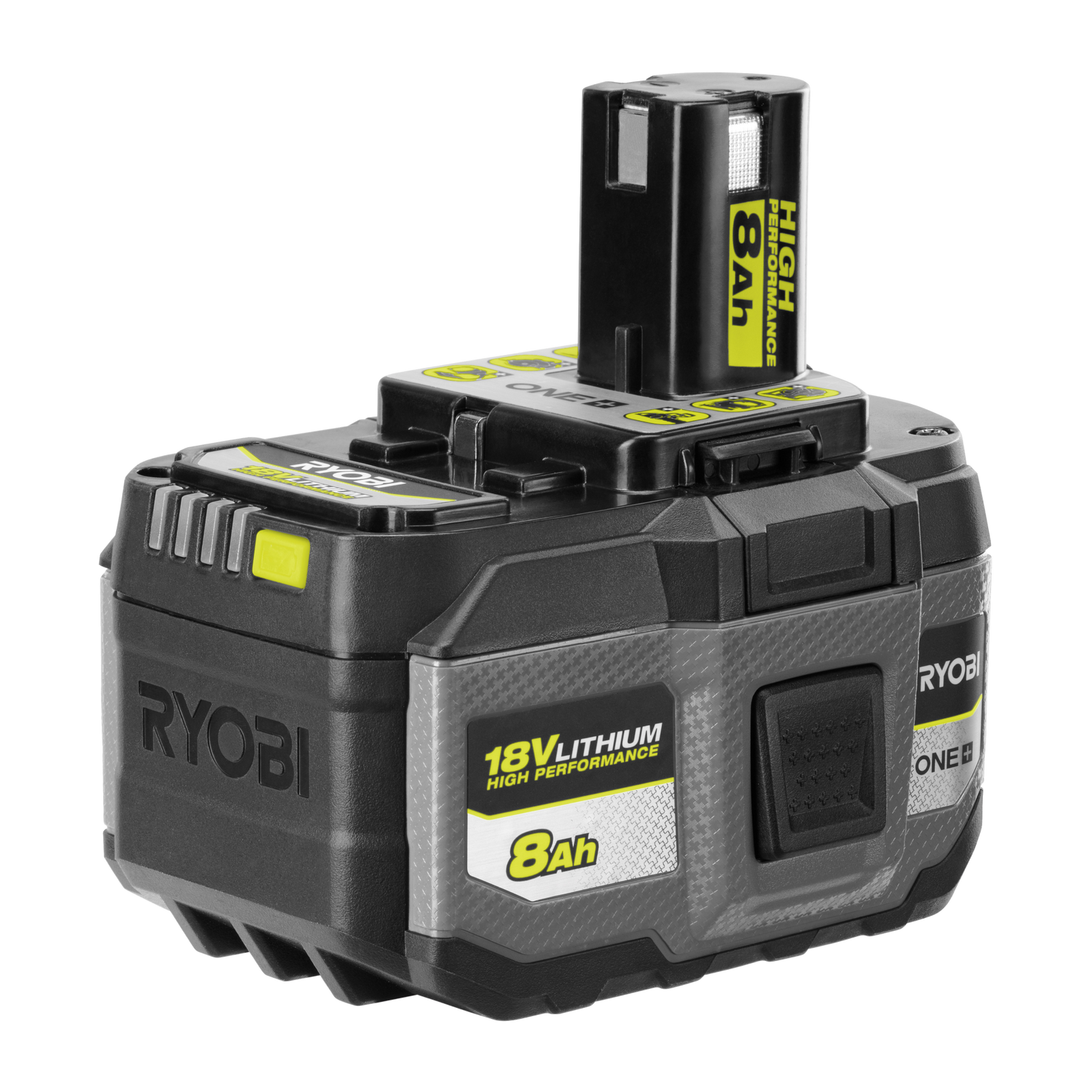Ryobi 18V ONE+ 8.0Ah HP Lithium Battery RB1880T with IntelliCell Technology