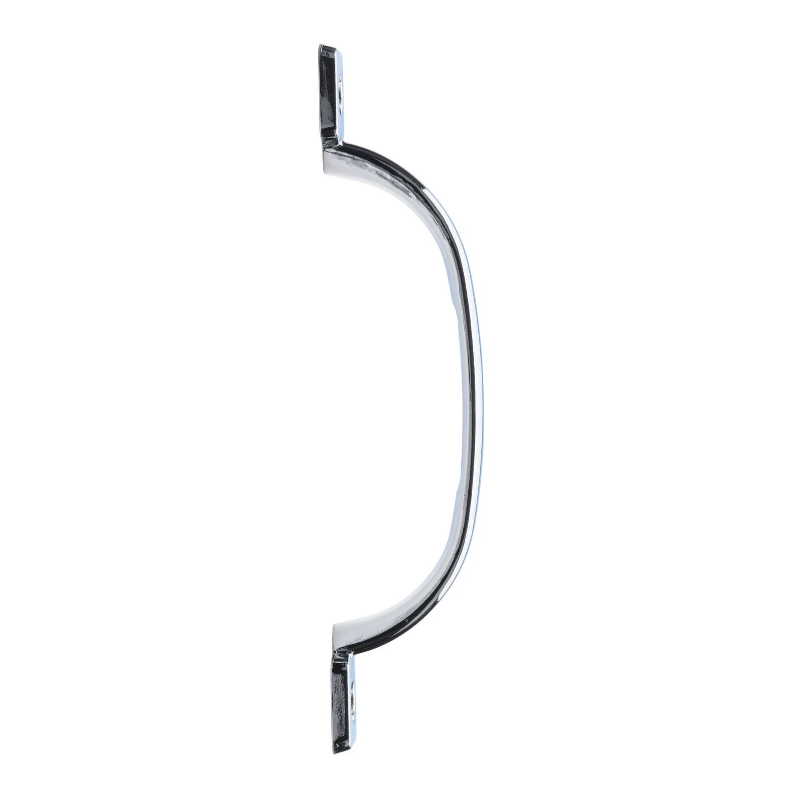 Zenith 130mm Polished Chrome Zinc Alloy D Shape Door Handle