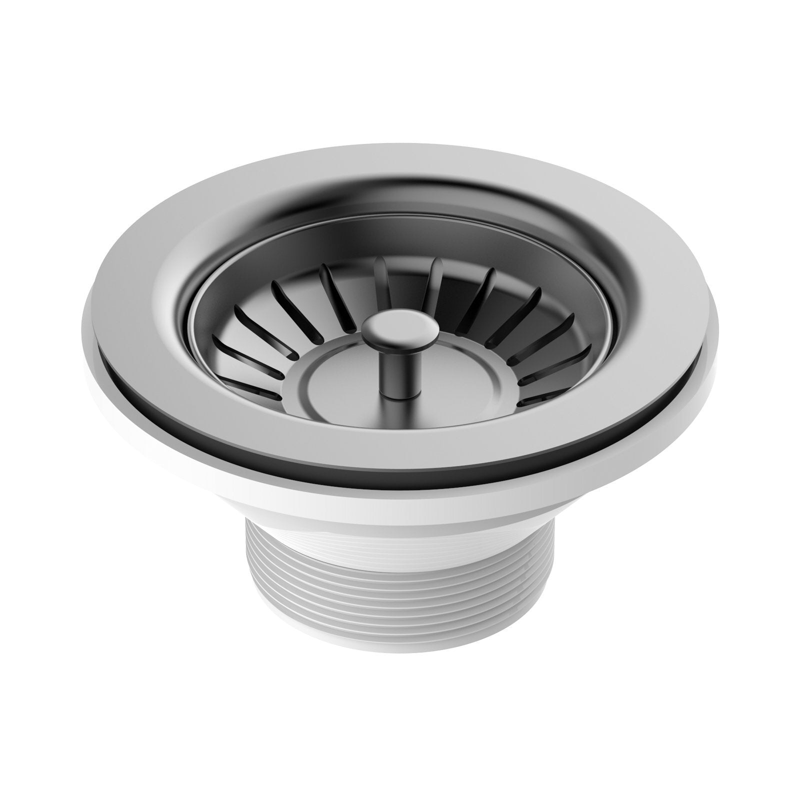 EnduraSeal 50mm 304 Stainless Steel Sink Basket Waste, Gunmetal