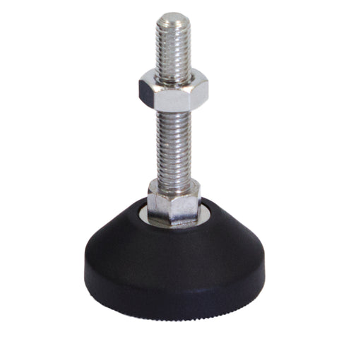 Richmond Wheel and Castor Co. 50mm x M10 Zinc Plated Fixed Levelling Foot