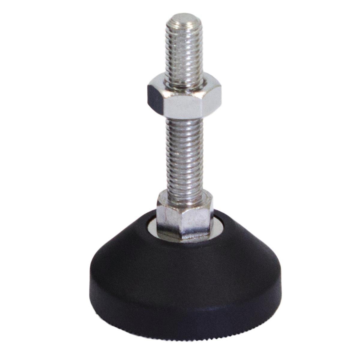 Richmond Wheel and Castor Co. 50mm x M10 Zinc Plated Fixed Levelling Foot