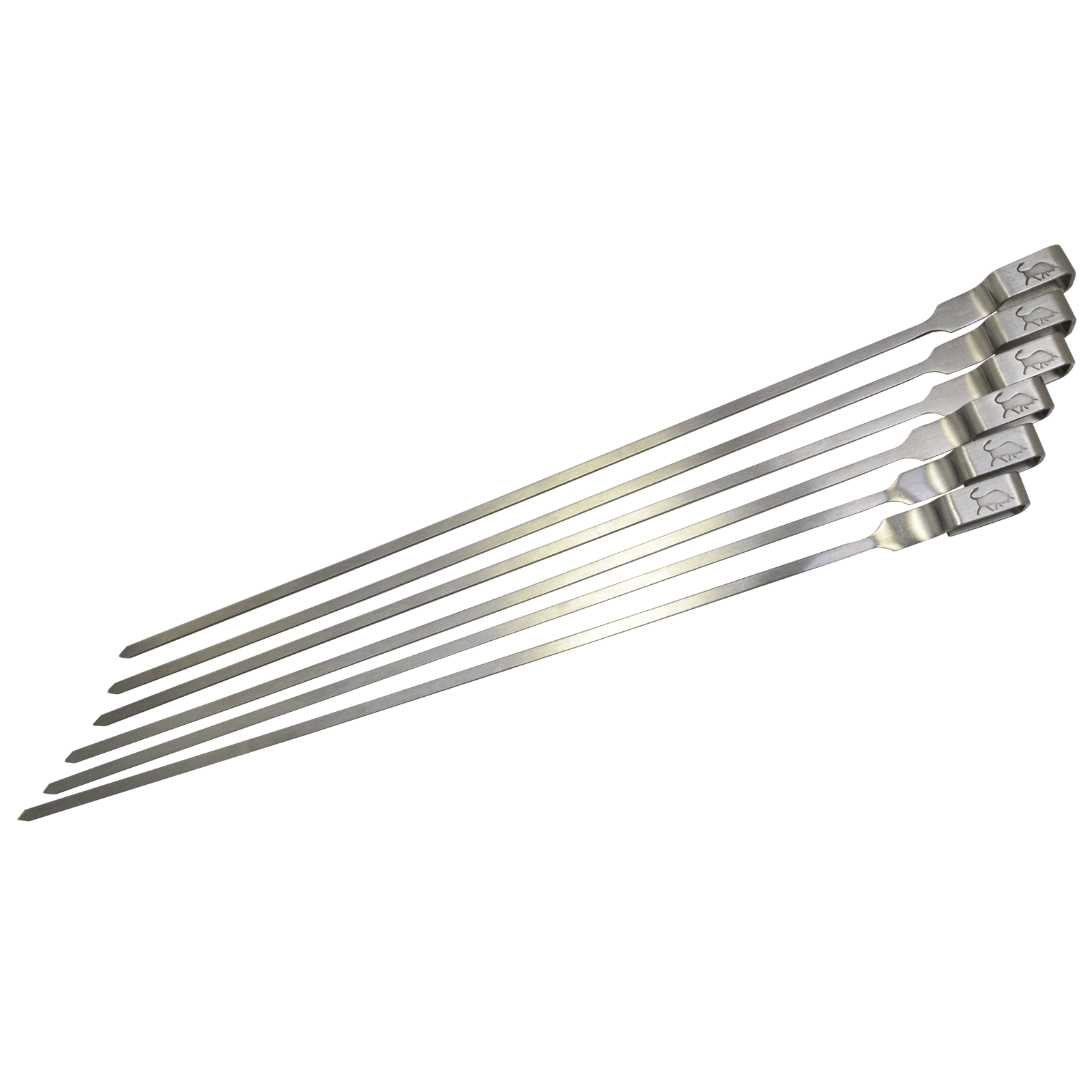 Matador Premium Stainless Steel Skewers 6 Pack 330mm BBQ Flat Skewers