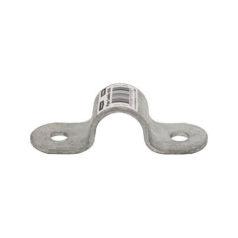 Jack 25nb Hot Dipped Galvanised Pipe Saddle - 132mm x 33mm x 40mm - SuperSaverAU - view 1