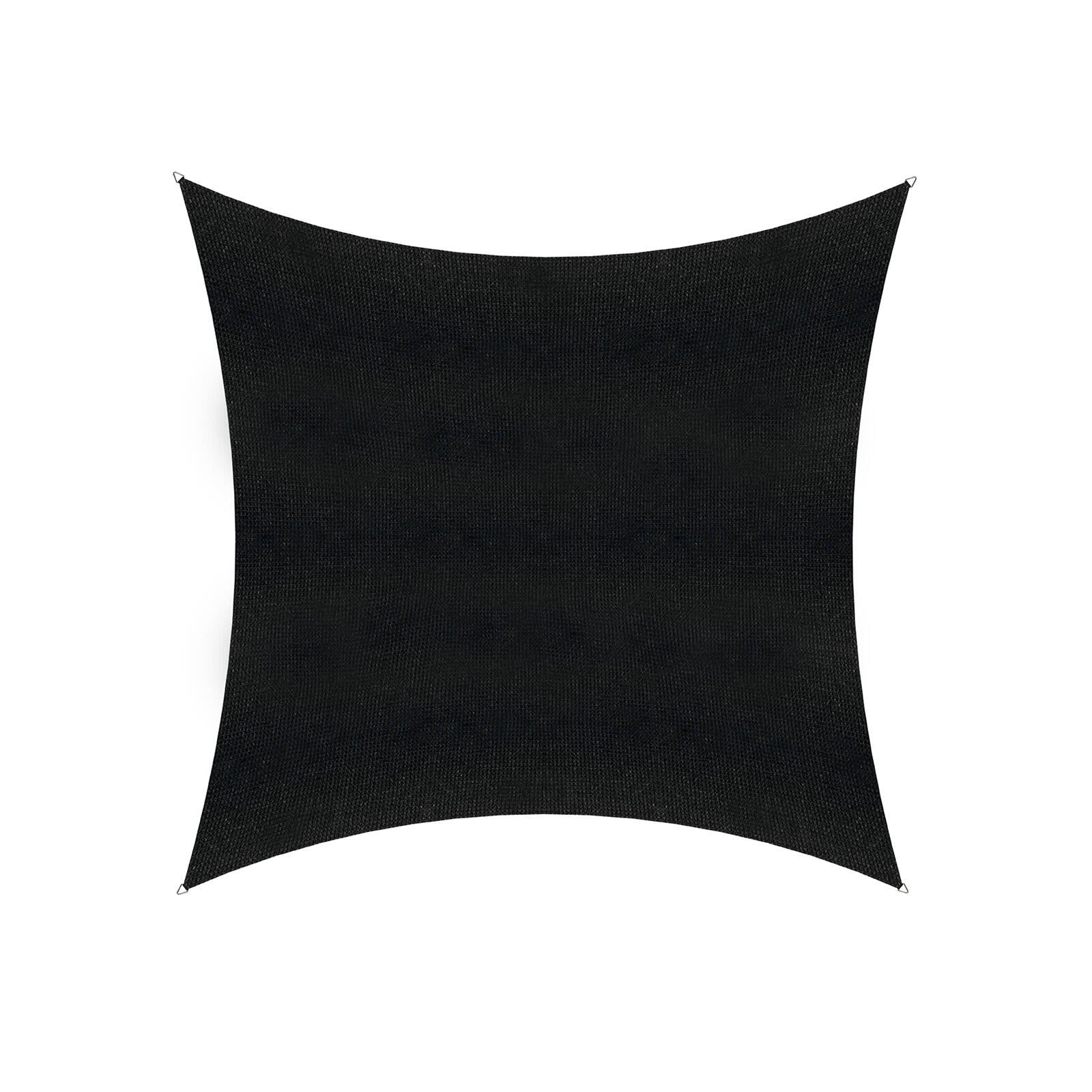 Coolaroo 5.4 x 5.4m Graphite Square Commercial Grade Shade Sail - 95% UV Block