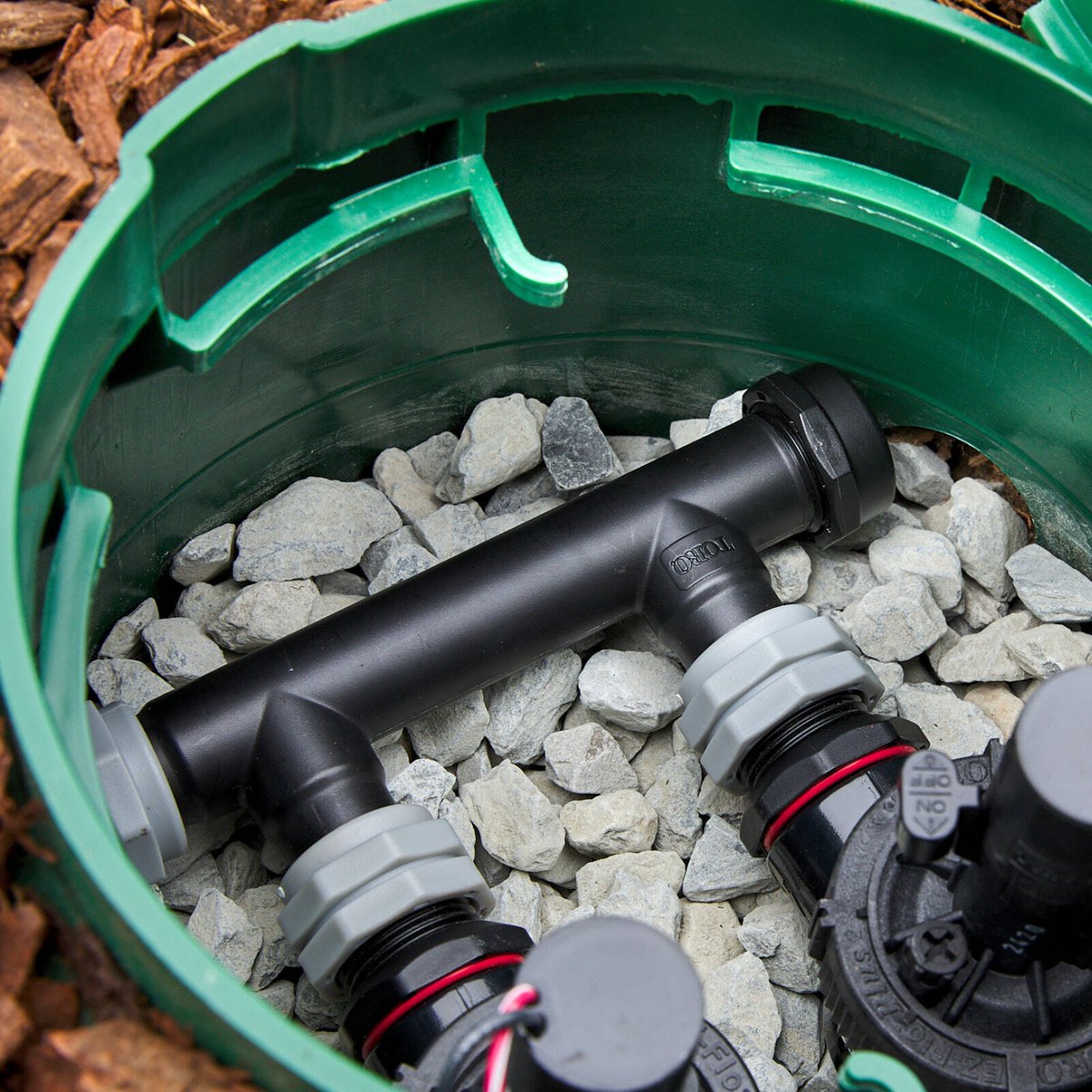 Toro 25mm Polypropylene Manifold Cap for Irrigation Systems