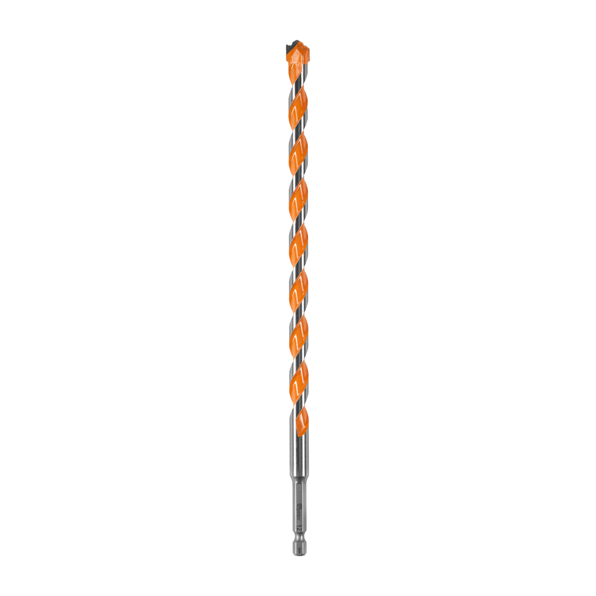 Kango 12 x 260mm Masonry Drill Bit, 1/4" Hex for Concrete & Brick