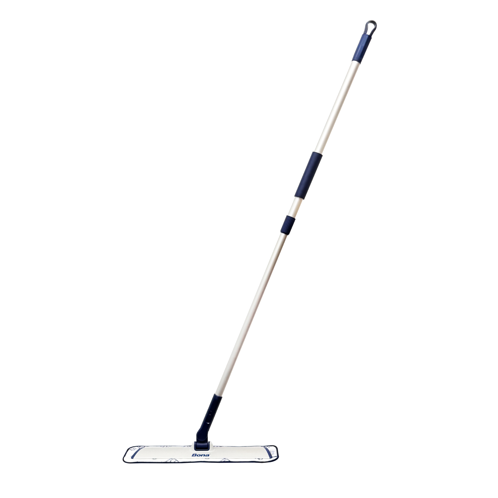Bona Deluxe Microfibre Mop with 2 Pads 1360mm Telescopic Swivel Floor Mop