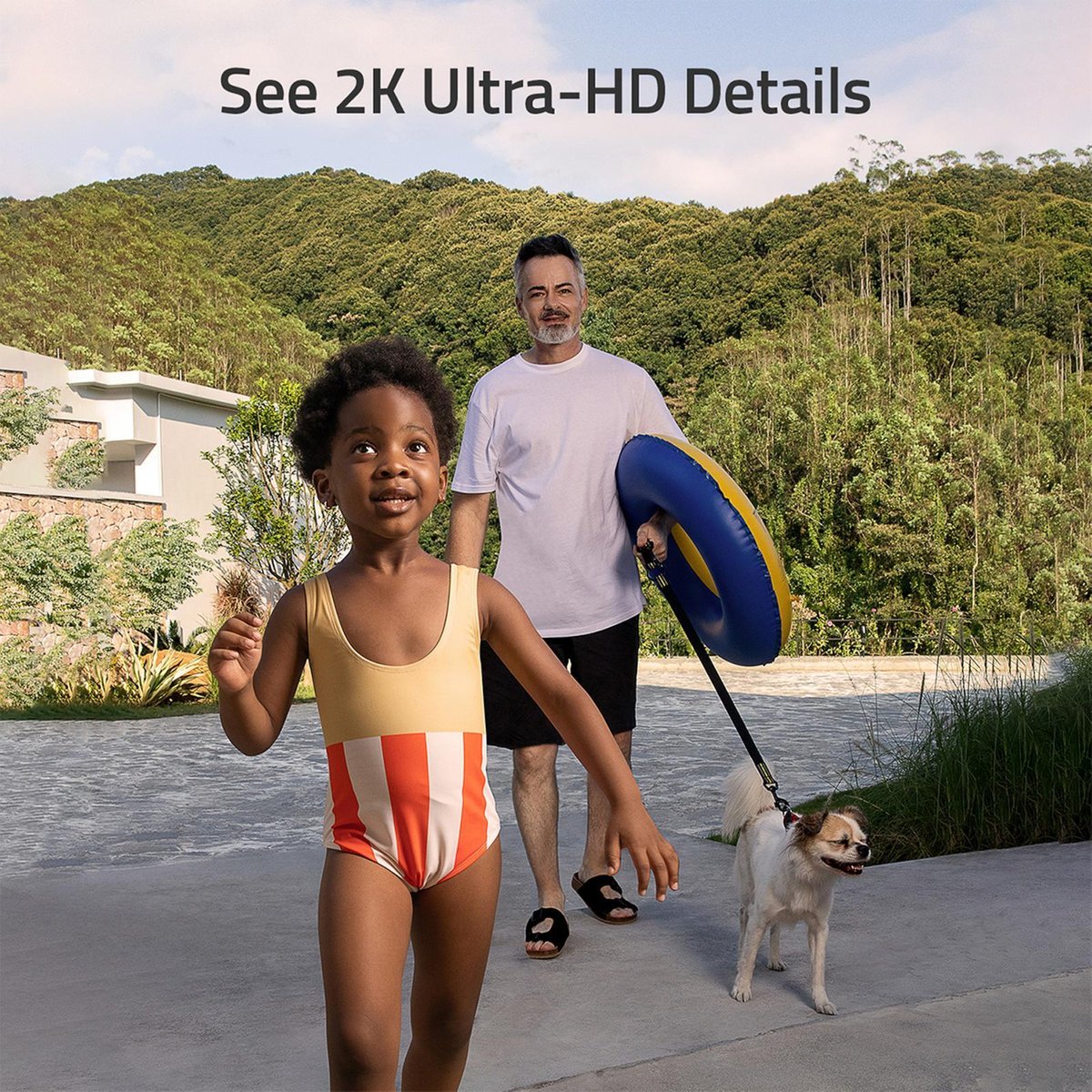 Eufy Security Dual Camera Doorbell Add On - 2 Cameras - 2K HD Video - Battery Powered - SuperSaverAU - view 3