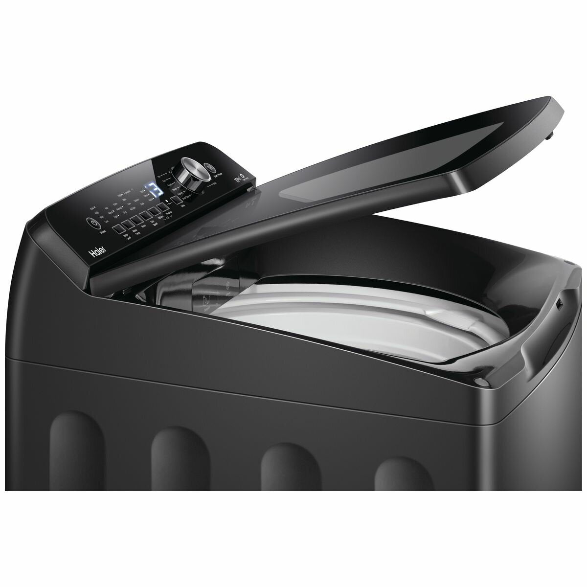Haier 10kg Top Load Washing Machine - Dark Grey Finish, Direct Motion Motor, 4.5 Star Energy - HWT10ANB1