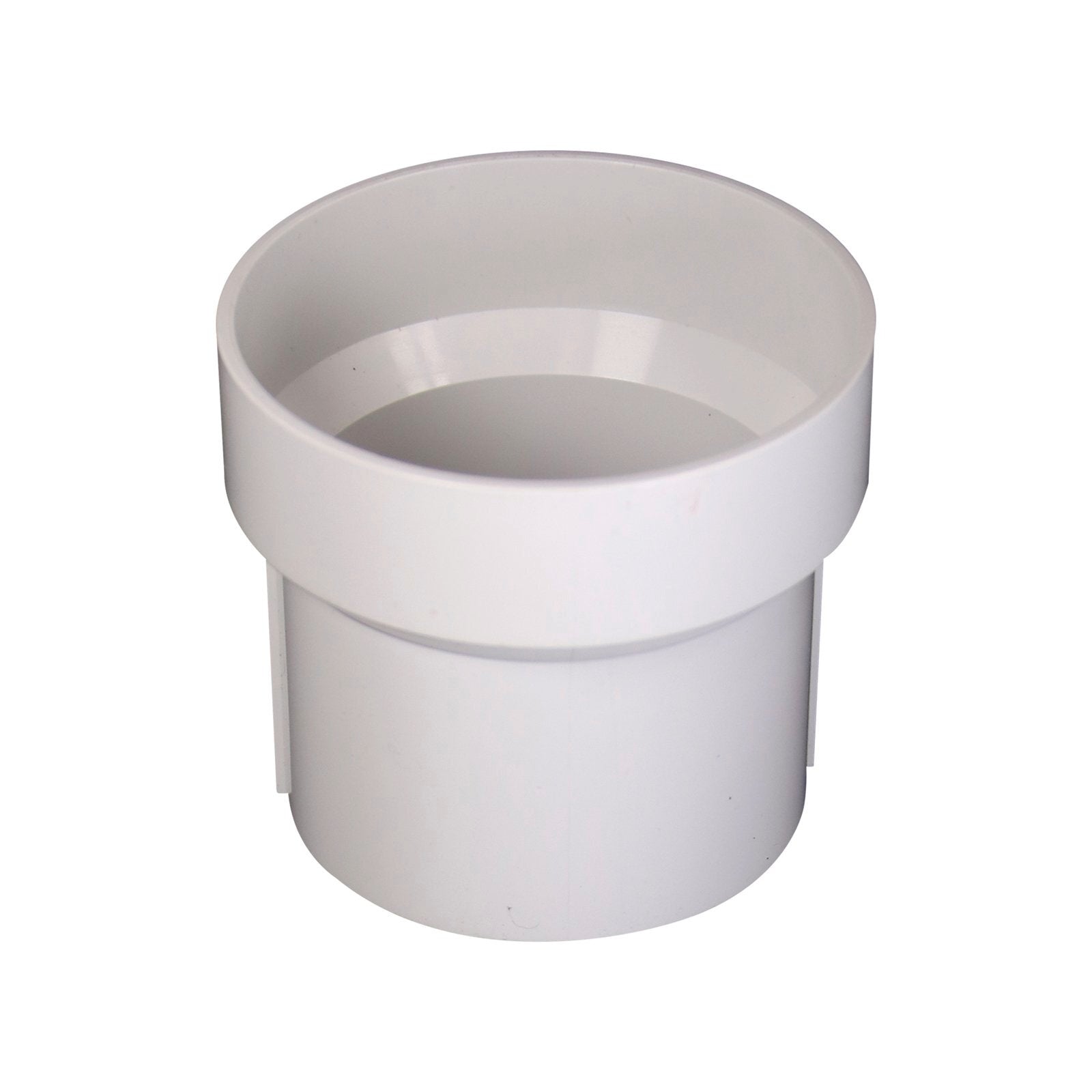 Kinetic 80mm Light Grey PVC Puddle Flange to Brass Waste Adaptor