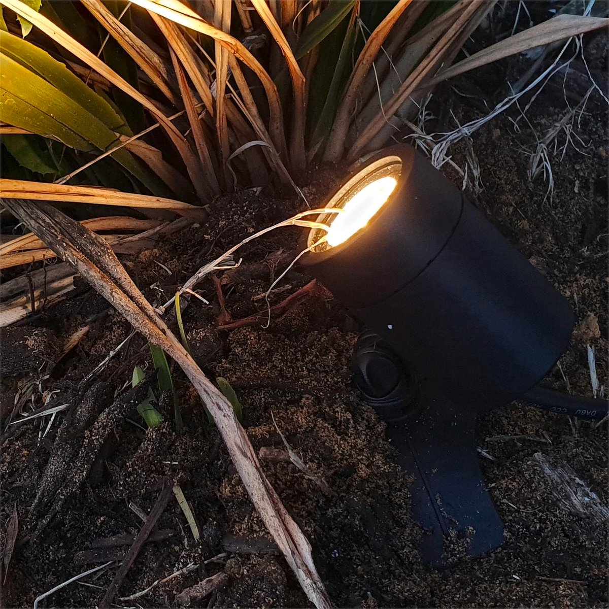 Elluminate 20EL062 Small Warm White Garden Spot Light - 2W 12V - IP67 - Weather Resistant