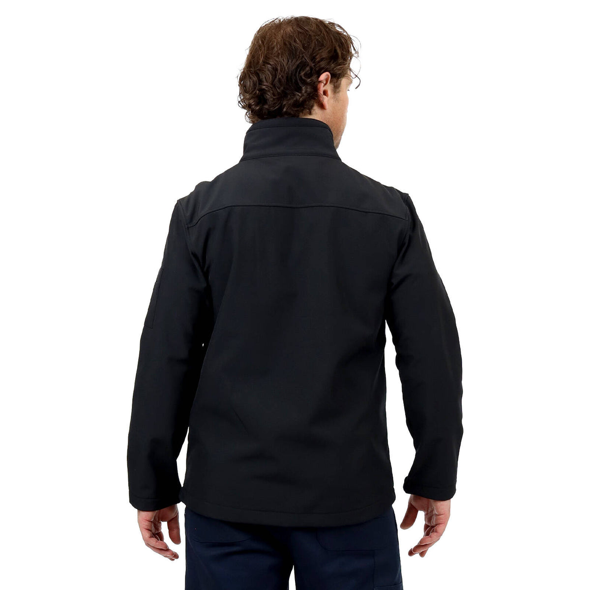 Citeco Men's Black Soft Shell Jacket Reflective - 2X-Large