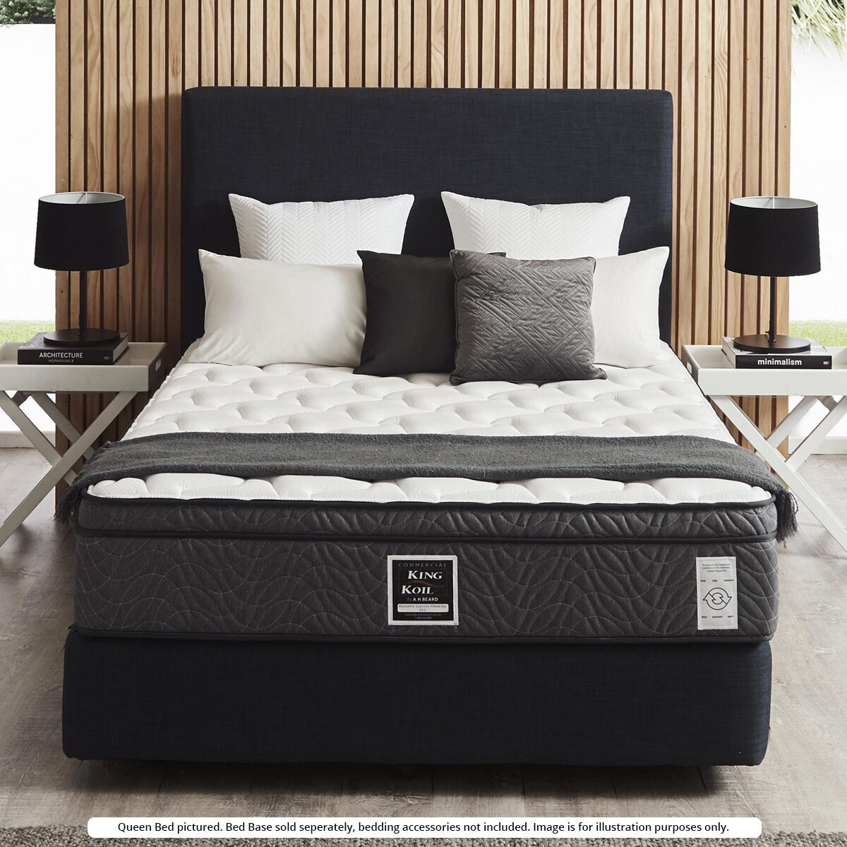 A.H. Beard Executive Penthouse Pillow Top King Mattress - Conforma Coil 3-Zone - Talalay Latex - KKCEX5MKNG