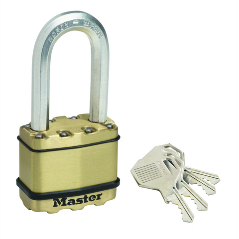 Master Lock Padlock - 50mm - Laminated Steel - Weather Resistant - SuperSaverAU - view 1