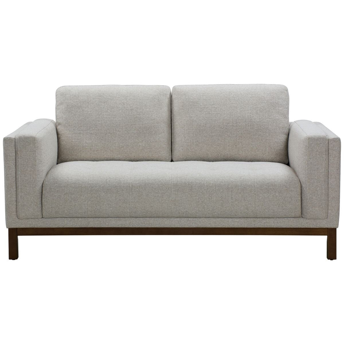 Ostro Furniture Freya 2 seater sofa - textured fabric with deep foam cushions and spring support - 26005000