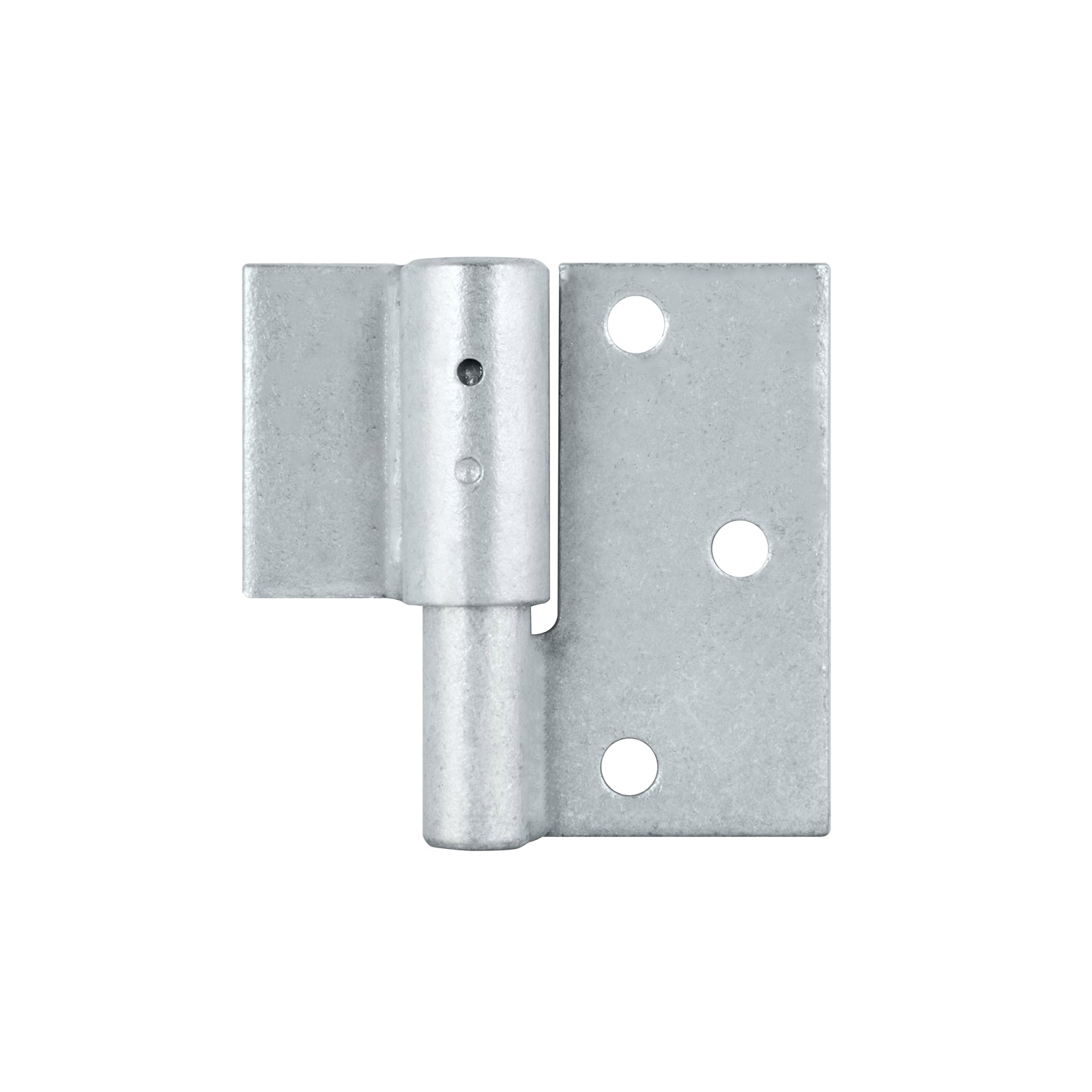 Pinnacle Hardware 16mm Galvanised RH Weld-On Strap Security Gate Hinge, 2 Pack, Anti-Lift